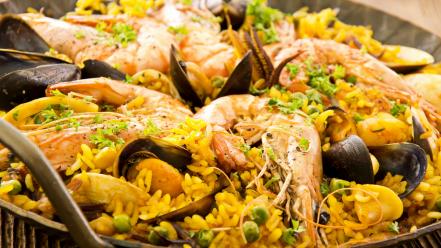 Food paella wallpaper