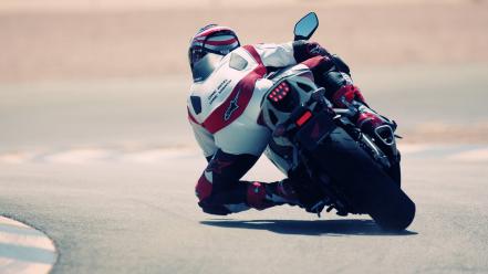 Honda rider motorbikes wallpaper