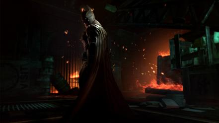 The dark knight bruce wayne arkham origins wallpaper