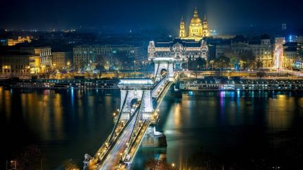 Budapest europe hungary bridges cities wallpaper