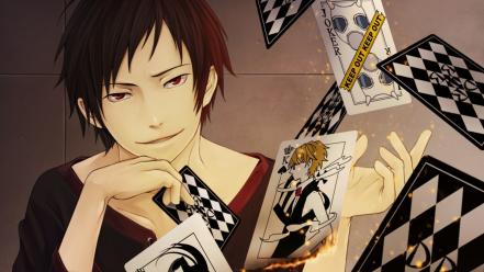 Cards durarara!! orihara izaya wallpaper