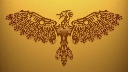 Digital art fantasy mythology phoenix wallpaper