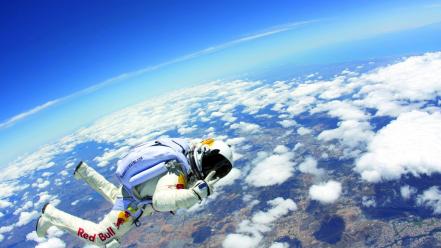 Felix baumgartner jump outer space wallpaper