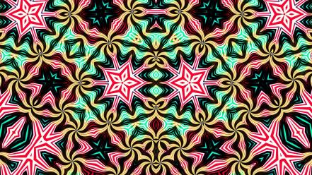 Kaleidoscope psyche abstract backgrounds colors wallpaper