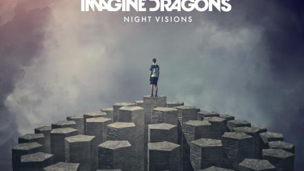 Music cover album imagine dragons night visions wallpaper
