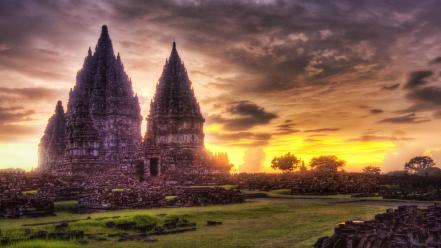 Prambanan temple indonesia wallpaper