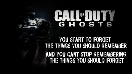 Text call of duty duty: ghosts wallpaper