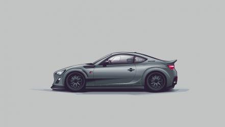 Toyota ft cars drawings wallpaper
