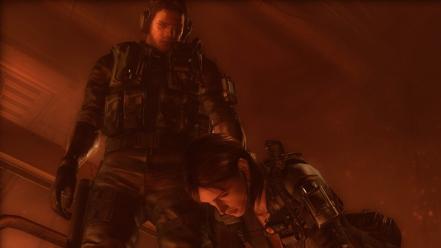 Valentine chris redfield evil: revelations jessica sherawat wallpaper