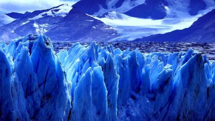 Argentina ice mountains travel wallpaper