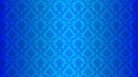 Blue pattern desktop wallpaper