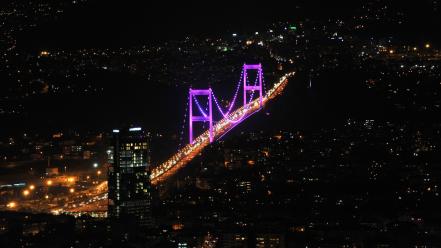 Bosphorus bridge istanbul turkey bridges cities wallpaper