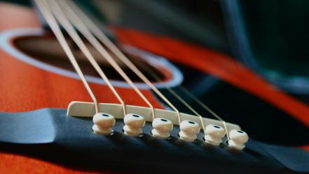 Close-up guitars string blurred background guitar picks martin wallpaper