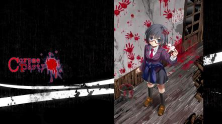 Corpse party bloody handprints saenoki naho wallpaper