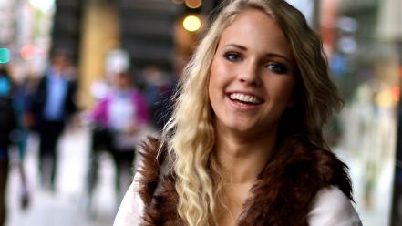 Emilie voe nereng norwegian girls blondes blue eyes wallpaper