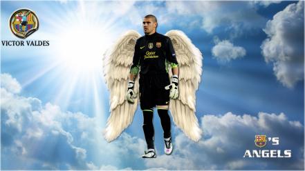 Fussball blaugrana victor valdes football player futebol wallpaper