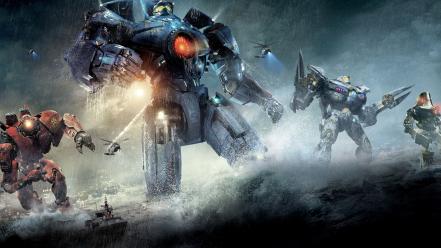 Pacific rim robots wallpaper