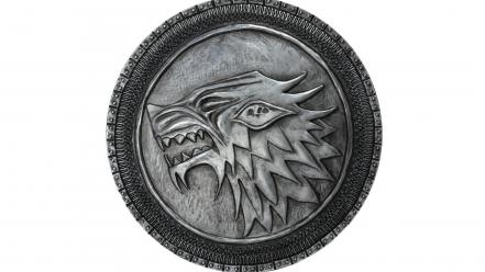 Shield game of thrones plaque house stark wallpaper