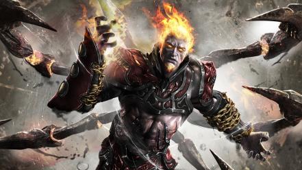 Video games god of war ares game ascension wallpaper