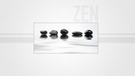 Zen stones background wallpaper