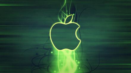 Apple logo widescreen wallpaper