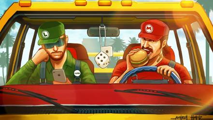 Apple luigi mario nintendo shigeru miyamoto wallpaper