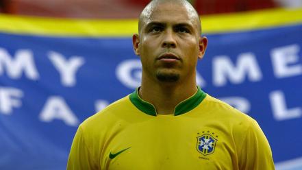 Brazil ronaldo soccer wall wallpaper