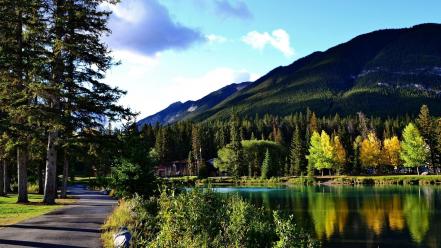 Nature canada banff national park wallpaper