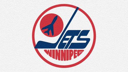 Nhl ice logos winnipeg jets away 80s wallpaper