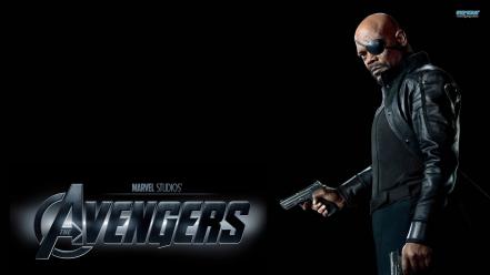 Samuel l. jackson the avengers nick fury (movie) wallpaper