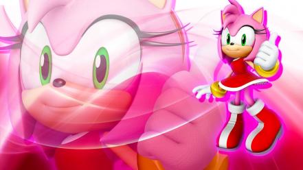 Video games amy rose game characters team wallpaper