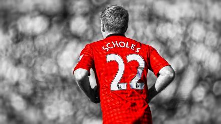 Fc stars cutout paul scholes football player wallpaper