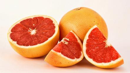 Fruits grapefruits strong fresh vitamins wallpaper