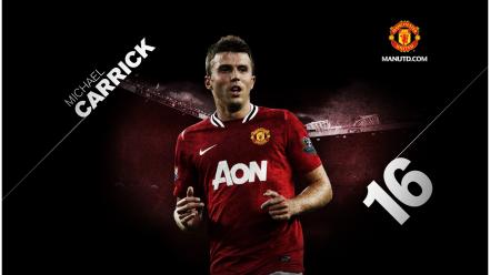 Old trafford football teams player carrick legend wallpaper