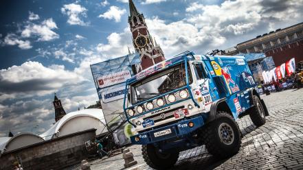 Sports trucks rally dakar kamaz truck wallpaper