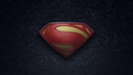 Superman logo man of steel wallpaper