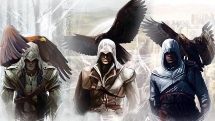 Video games assassin assassins creed brotherhood wallpaper