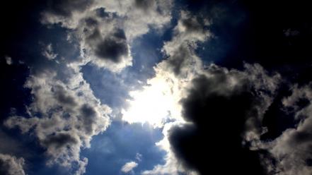 Clouds sun skyscapes sunny wallpaper