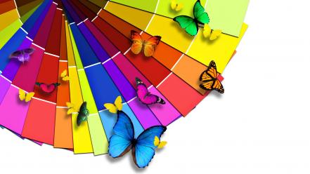Colorful Butterflies wallpaper
