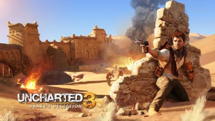 Drake In Uncharted 3 Hd wallpaper