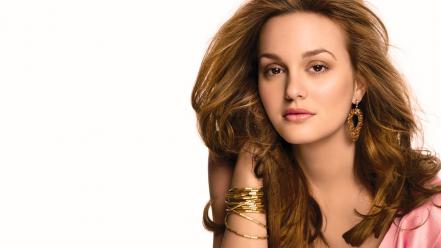 Leighton meester american actress wallpaper