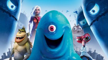 Monsters Vs Aliens wallpaper