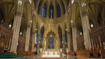 New York St Patrick Cathedral wallpaper