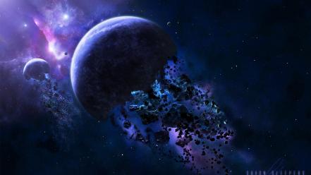 Space Asteroids wallpaper