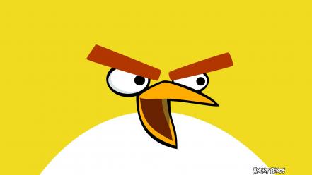 Yellow Bird In Angry Birds wallpaper
