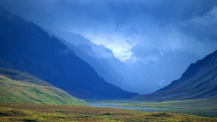 Arctic landscapes mountains nature valleys wallpaper