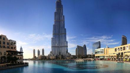 Buildings burj khalifa towers wallpaper