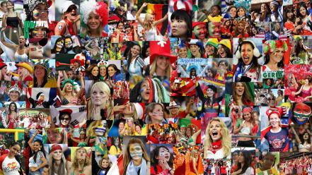 Fifa world cup cheers fans public wallpaper