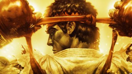 Ryu street fighter iv ultra video games wallpaper