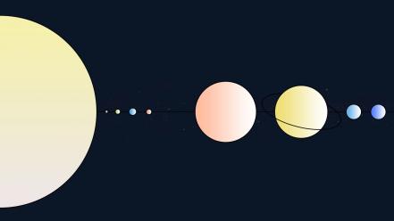 Solar system planets wallpaper